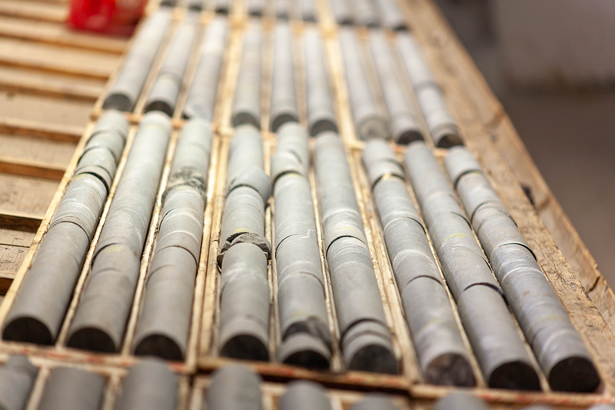 View of Drill Core